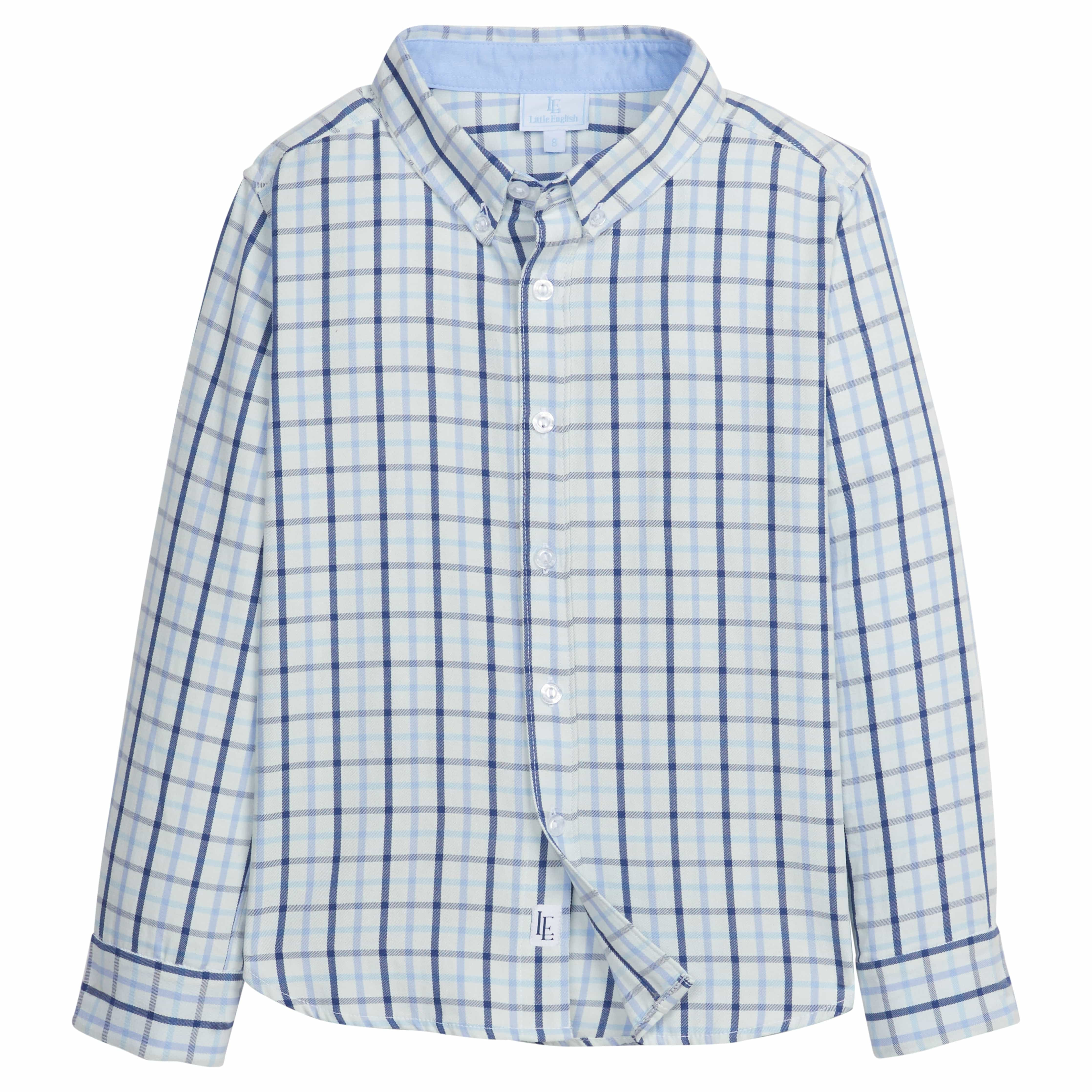 Button Down Shirt - Blue Ridge Plaid | Little English