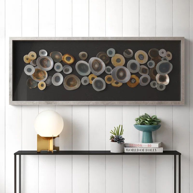 Burleen Modern Abstract Wall Decor on Metal | Wayfair North America