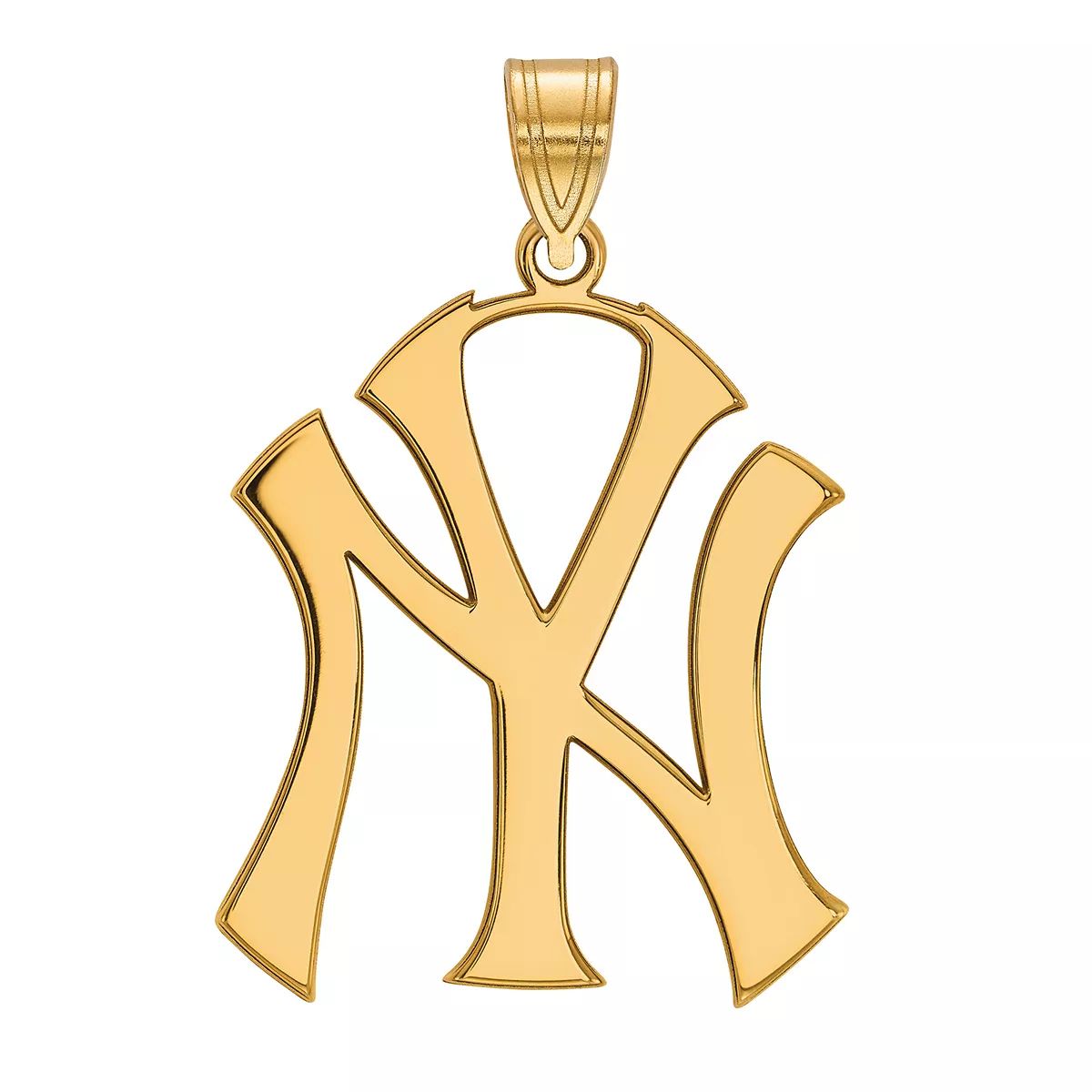 LogoArt Sterling Silver New York Yankees Pendant | Kohl's