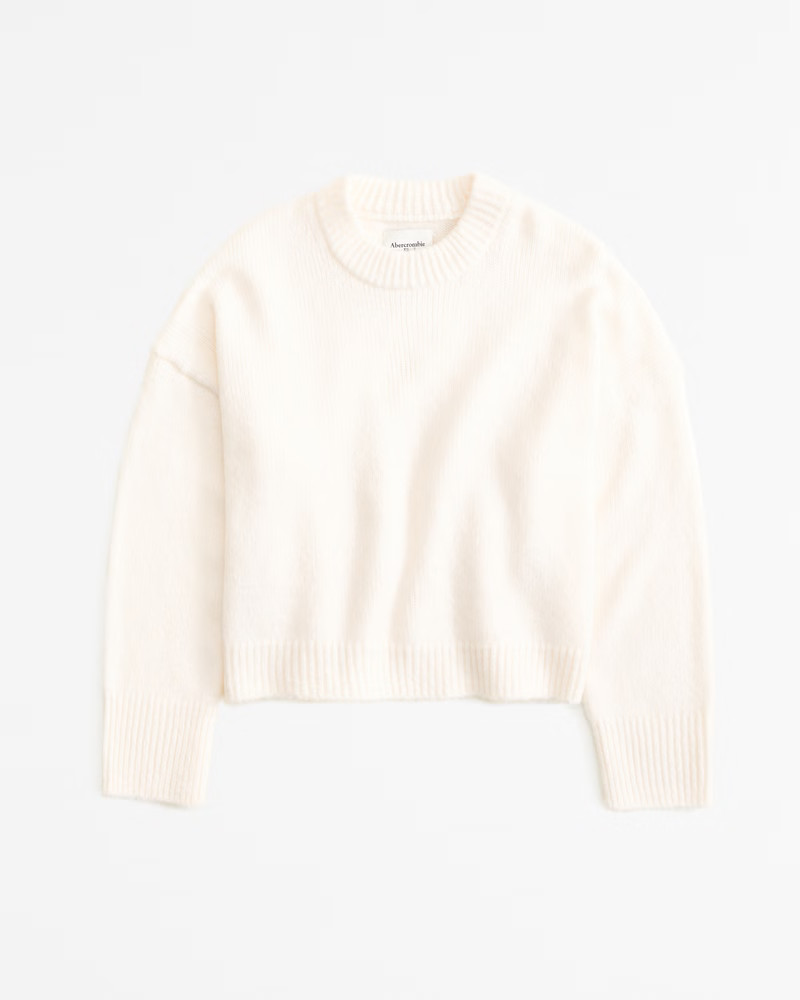 Wedge Crew Sweater | Abercrombie & Fitch (US)