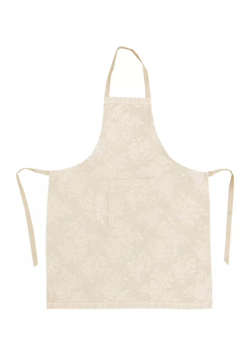Jacquard Floral Apron | Belk