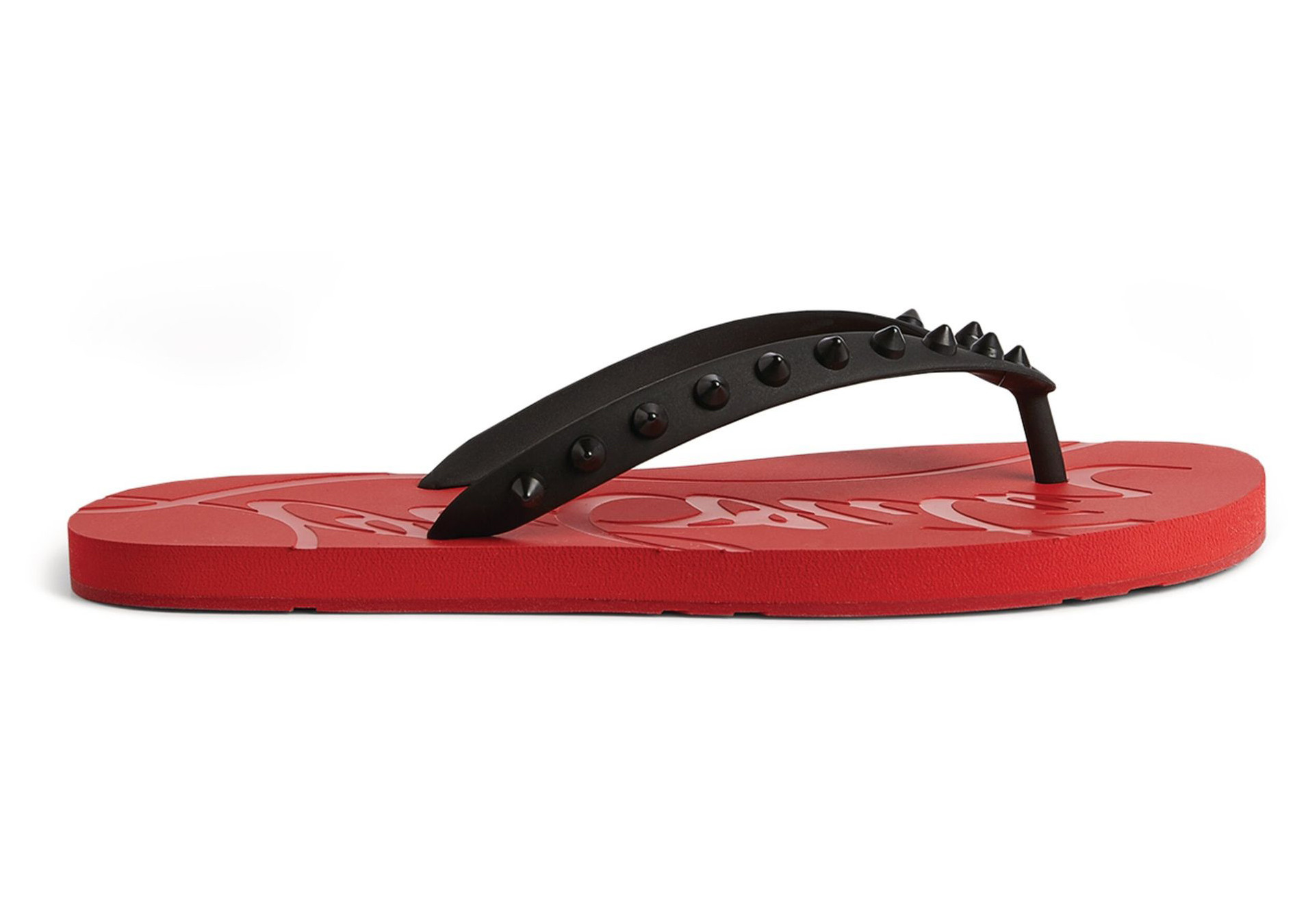 Men's Christian Louboutin Loubi Flip Slide Sneakers in Red/Black | StockX