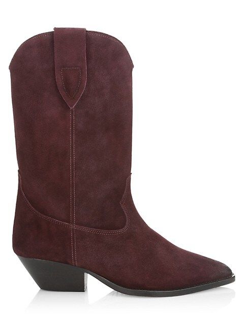 Duerto Western Suede Mid-Calf Boots | Saks Fifth Avenue OFF 5TH