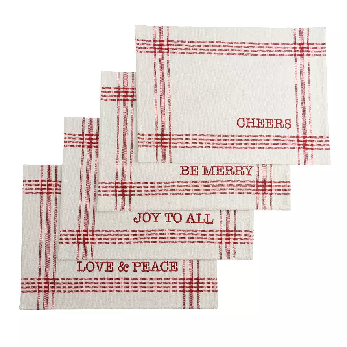 St. Nicholas Square® Burlap Placemat 4-pk. | Kohl's