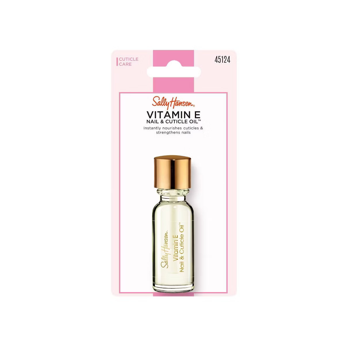 Sally Hansen Nail Treatment  45124 Vitamin E Nail & Cuticle Oil - 0.45 fl oz | Target