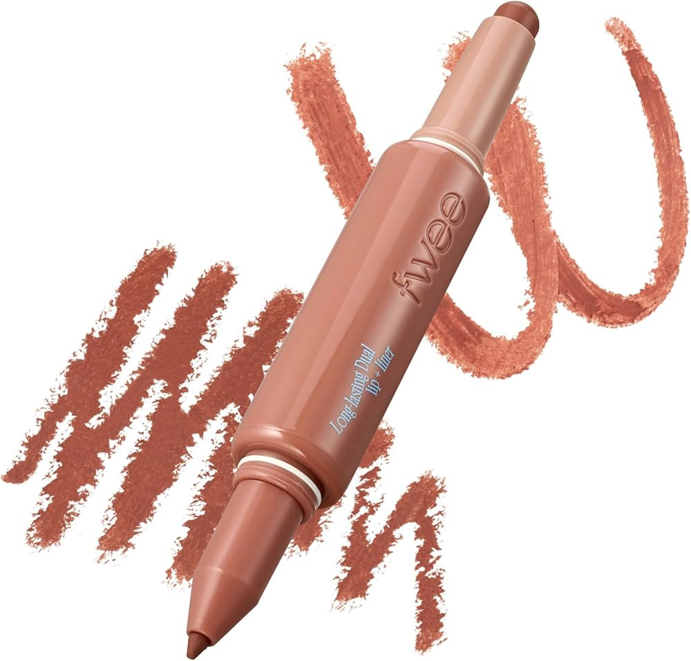 fwee Long Lasting Dual Coloring Stick Lip Liner, Drawn To You | All-in-one dual stick for lip & c... | Amazon (US)