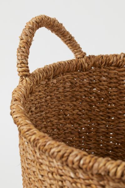 Large seagrass storage basket | H&M (UK, MY, IN, SG, PH, TW, HK)