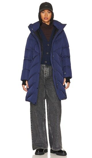 Bryanna Puffer Jacket in Lapis | Revolve Clothing (Global)