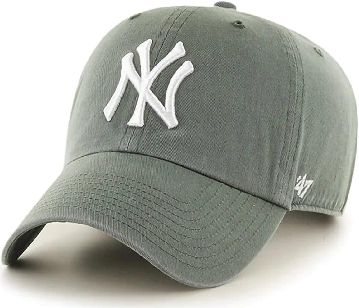 '47 New York Yankees Adjustable Cap Clean Up MLB, New York Yankees Moss, One Size | Amazon (US)