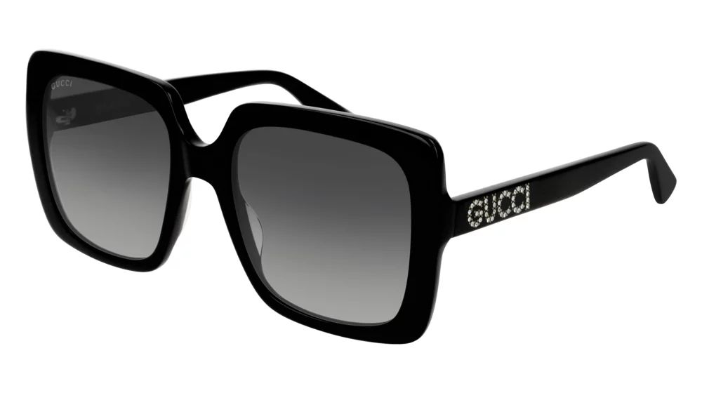 Gucci Opulent Luxury GG0418S Sunglasses 001 Black - Walmart.com | Walmart (US)