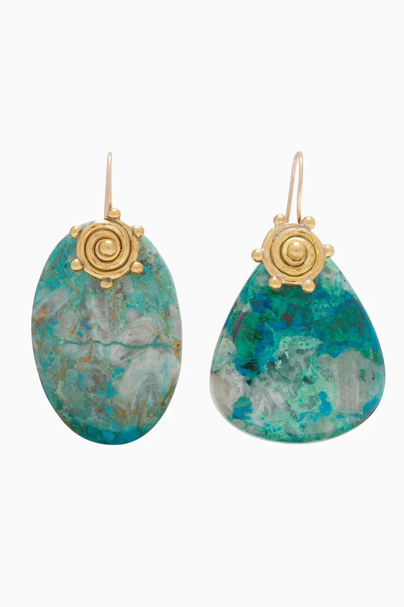 Mini Spiral Stone Earring

      Sonora Sunrise | Ulla Johnson
