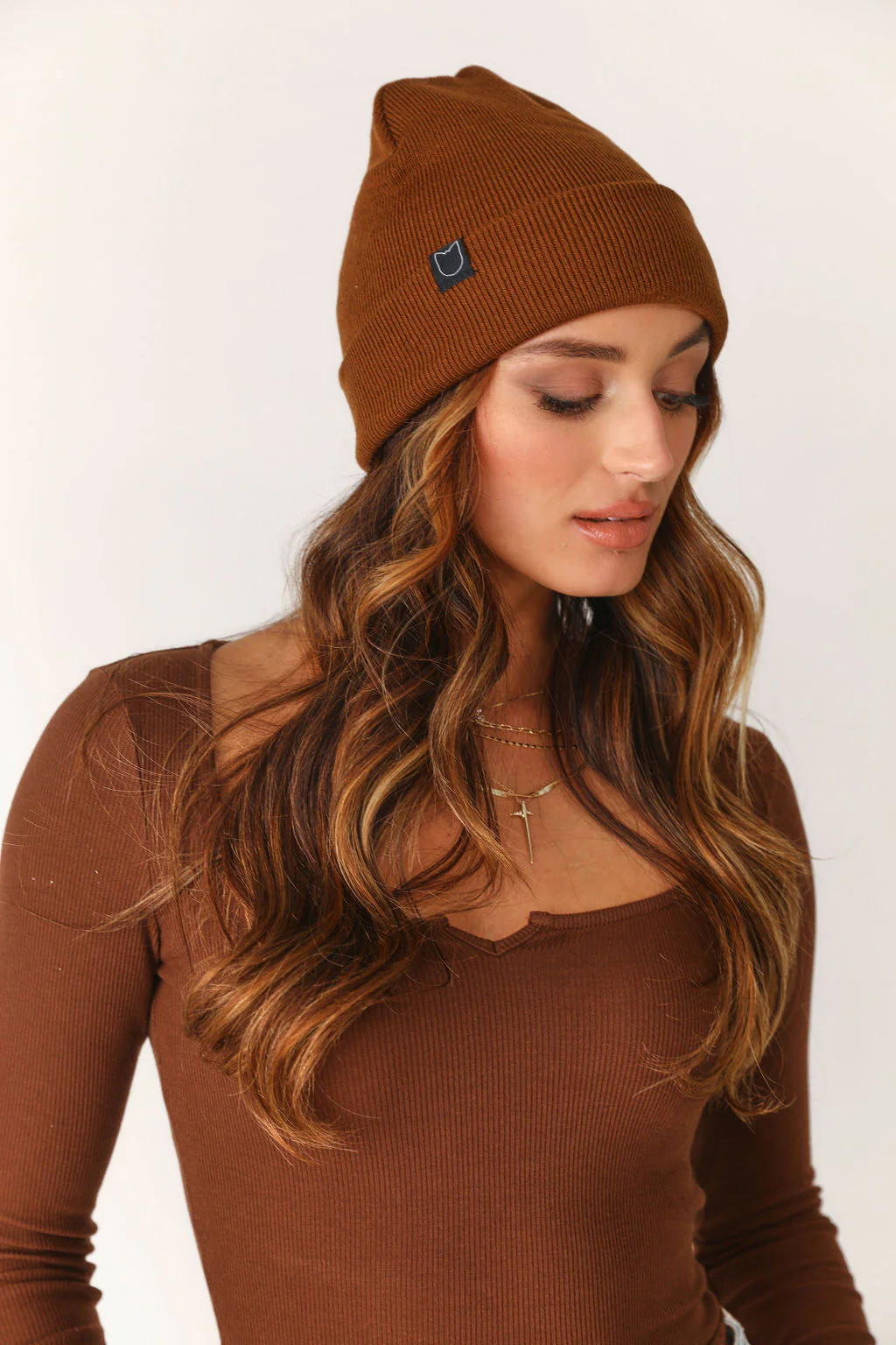 BROWN KITTEN BEANIE | Kittenish