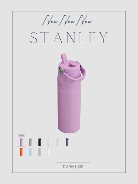 New Stanley Bottle w/ Flip Straw Lid!! Love all of the colors for spring! 

#LTKTravel #LTKStyleTip