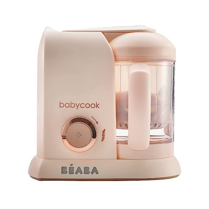 BEABA Babycook Solo 4 in 1 Baby Food Maker, Baby Food Processor, Steam Cook and Blender, Large Ca... | Amazon (US)