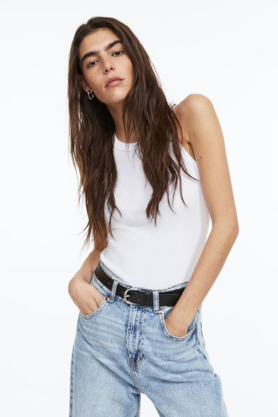 Débardeur côtelé | H&M (FR, IT, ES, PT, BE)