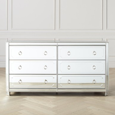 Simplicity Mirrored 6 Drawer Chest Wayfair deals wayfair sales wayday wayfair finds wayfair inspo | Z Gallerie