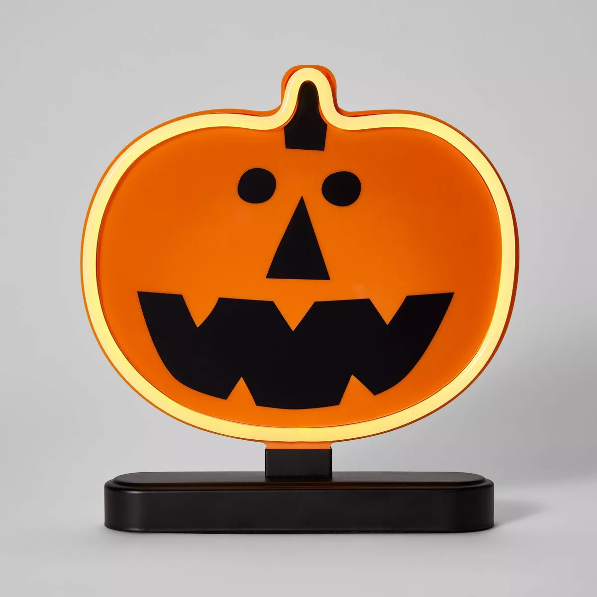 Neon Pumpkin Light Halloween Scene Prop - Hyde & EEK! Boutique™ | Target