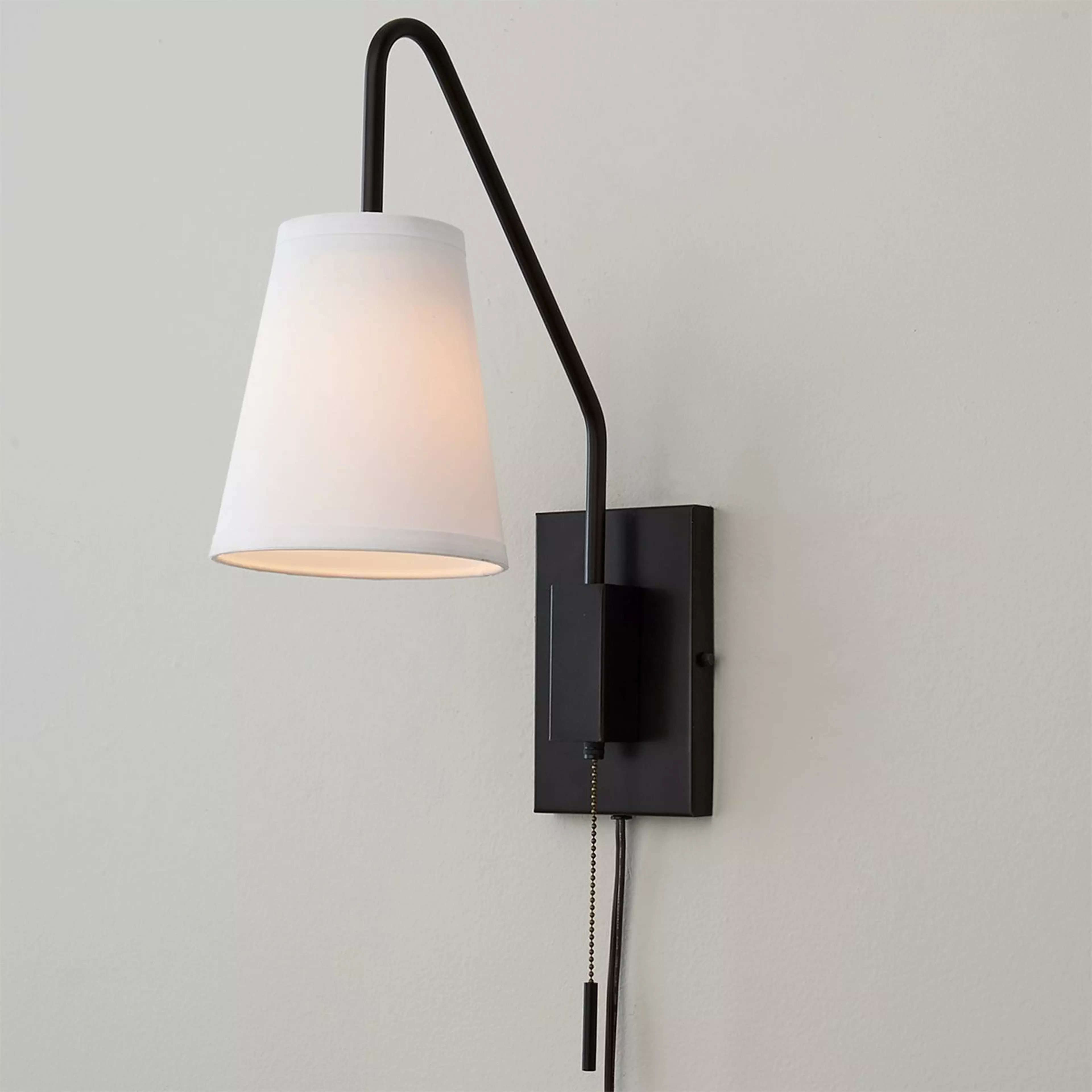 Modern Sleek Swing Arm Sconce | Shades of Light