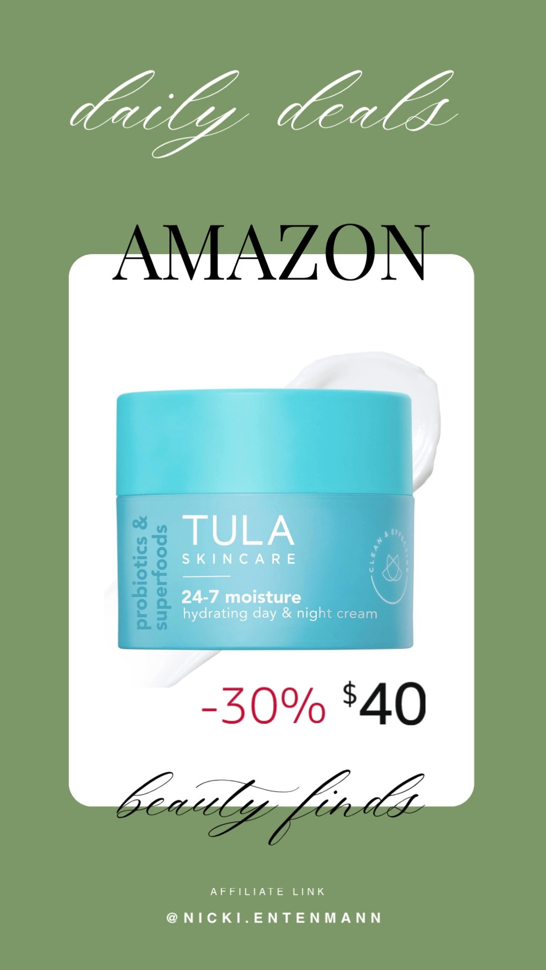 This TULA Skin Care 24-7 hydrating day and night cream brings cheerful glow and effortless hydration to everyday routines with radiant flair. #TULASkinCare #HydratingCream #DayNightCare #SkincareEssentials #HealthySkin #GlowUp #BeautyRoutine #DailyCare #ModernBeauty #LifestyleSkinCare 🌸✨💧
 

 #LTKselfcare #LTKHome #LTKBeauty