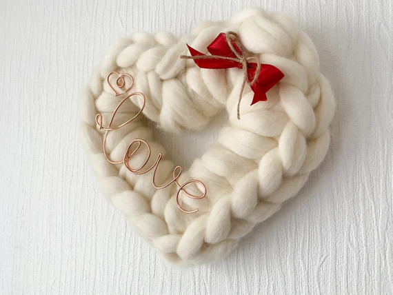 Valentine wreath heart  Valentine's day decor Valentines | Etsy | Etsy (US)
