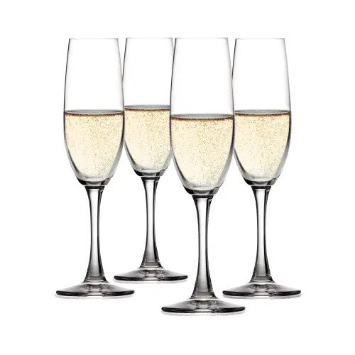 SPIEGELAU Wine Lovers Champagne Flute Glass Set of 4 in Clear at Nordstrom | Nordstrom