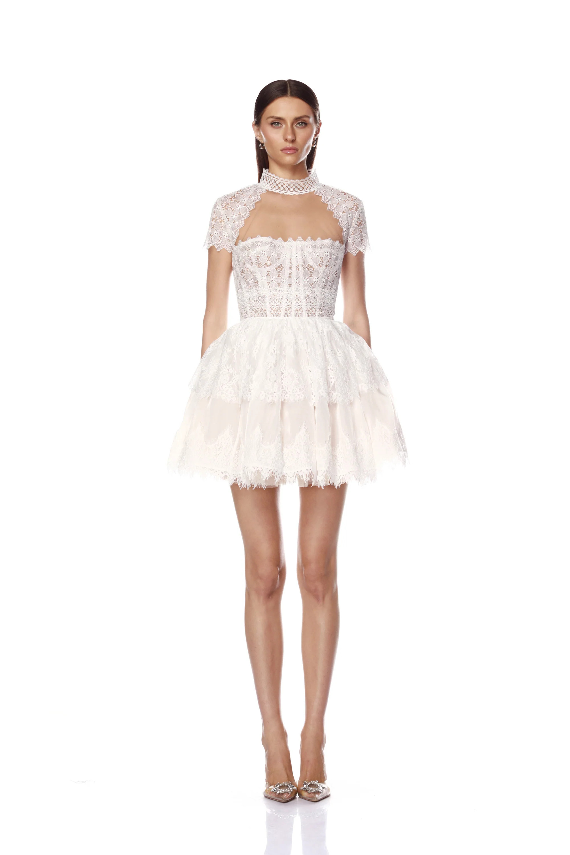 Daphne White Mini Dress | Bronx and Banco