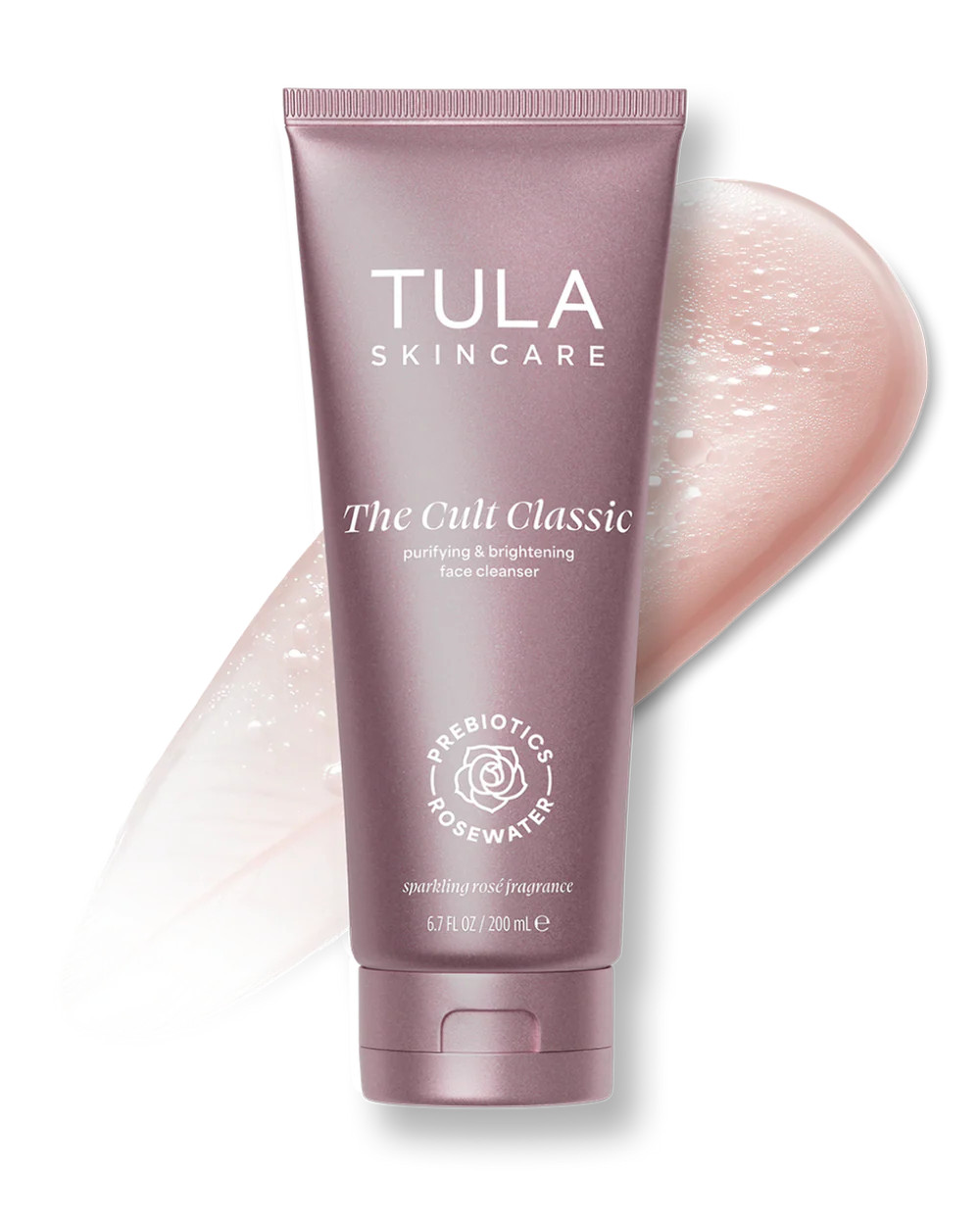 purifying & brightening gel-to-foam face cleanser | Tula Skincare