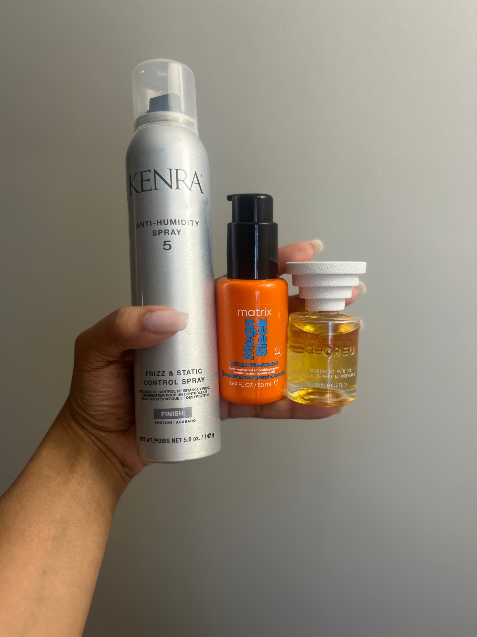 The Big 3 for hair...