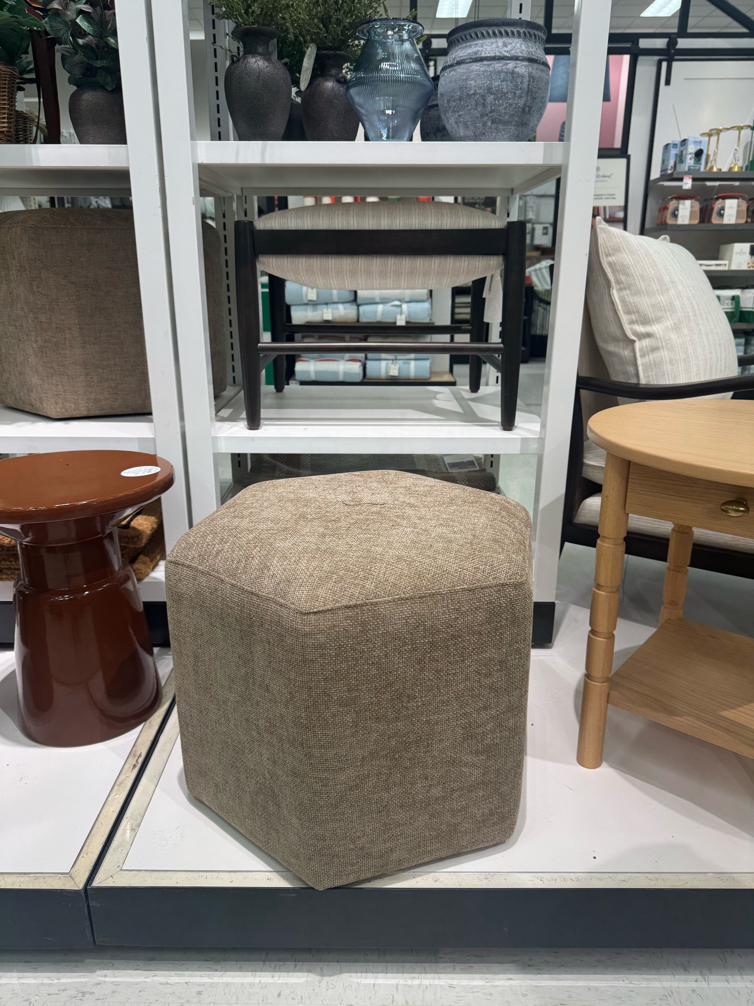 This new ottoman is so cute! Love the shape. 

#LTKHome #LTKFindsUnder100 #LTKStyleTip