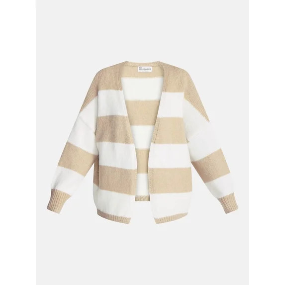 No Boundaries Women's Open Front Cardigan, Women's XXS-4X | Walmart (US)