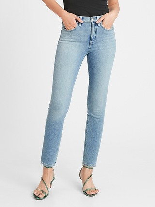 Petite High-Rise Slim Jean | Banana Republic (US)