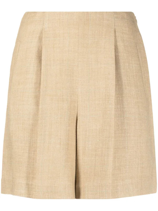 Ralph Lauren Collection high-waisted Tailored Shorts - Farfetch | Farfetch Global