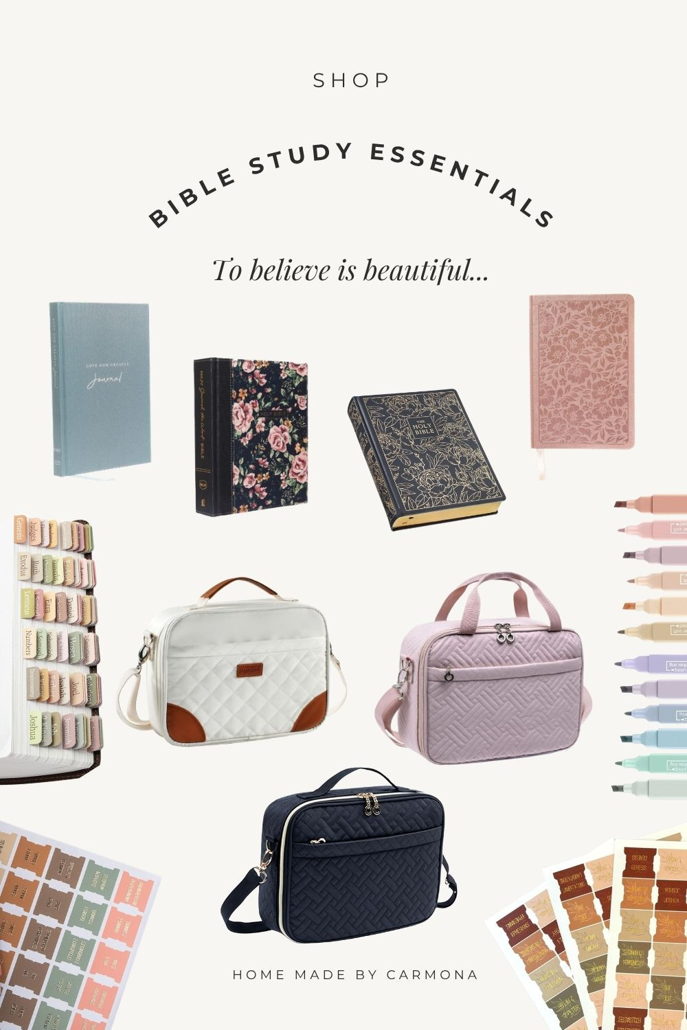 The perfect set of bible study essentials!  

 #LTKHome