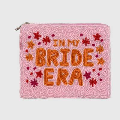La Chic Designs In My Bride Era Artist Series Beaded Coin Pouch | Target