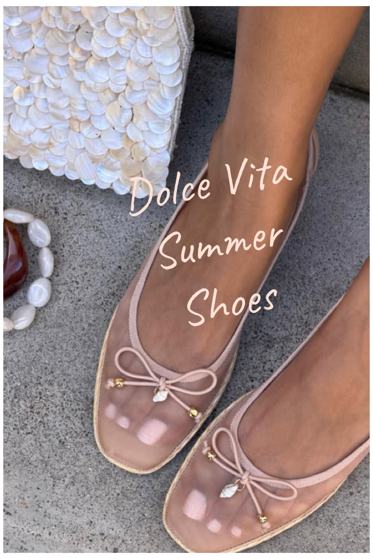 Stylish see through ballet Flats from Dolce Vita ✨