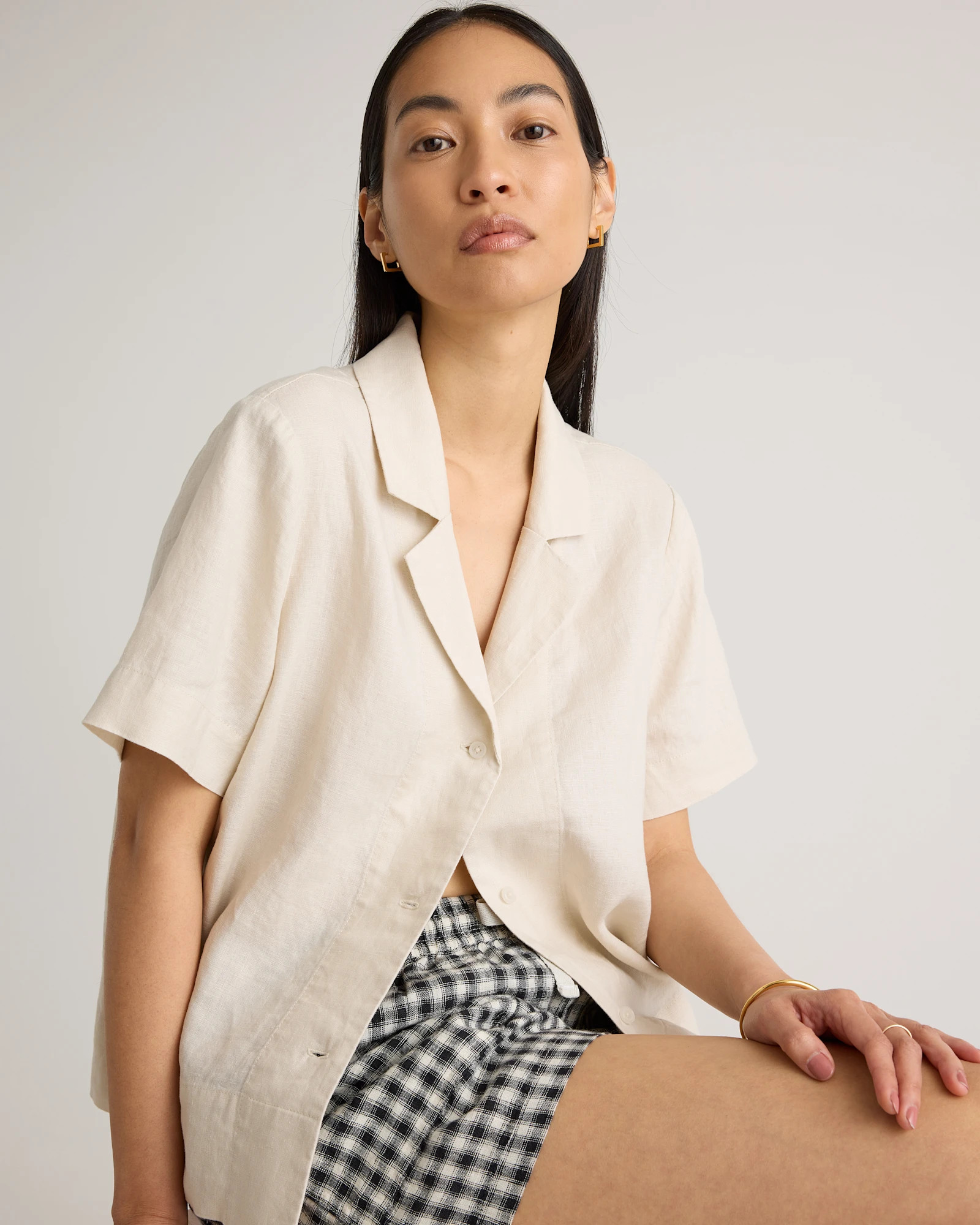 Women's 100% European Linen Shorts | Quince