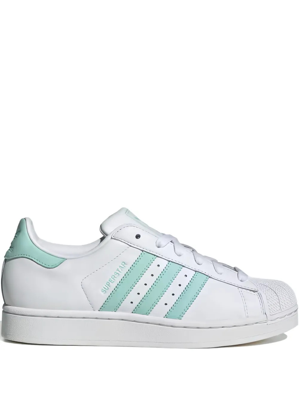 Adidas Superstar II Striped Sneakers | White | FARFETCH | Farfetch Global