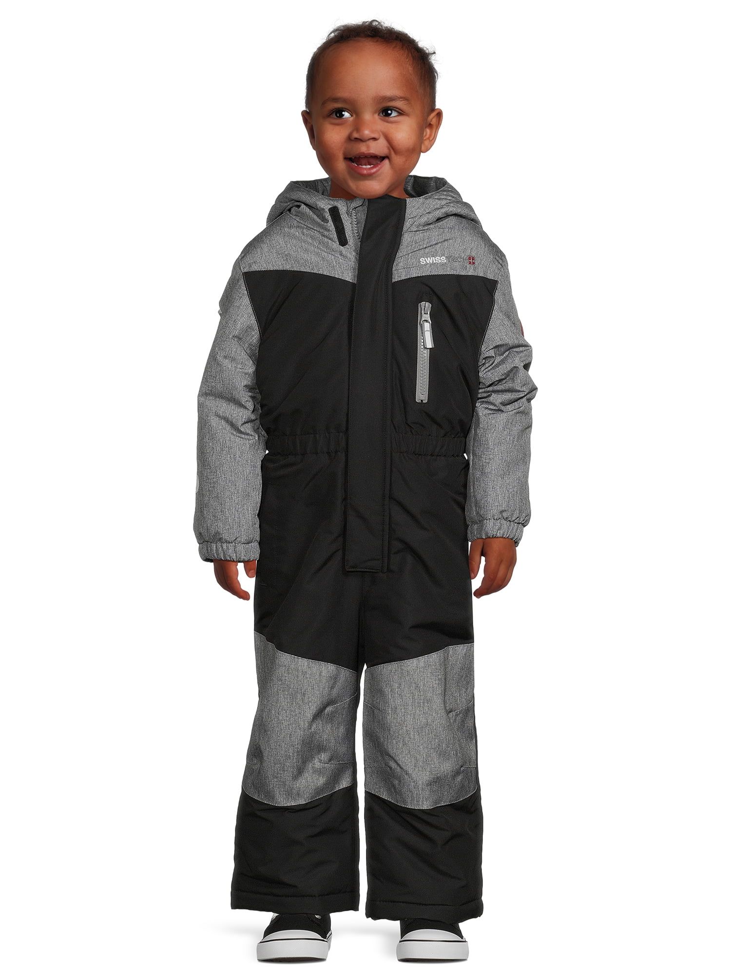 Swiss Tech Toddler Unisex Snowsuit with Hood, Size 2T-5T | Walmart (US)