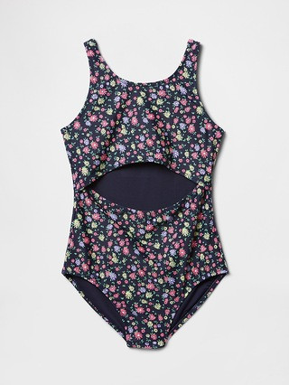 Kids Cutout Swim One-Piece | Gap (US)