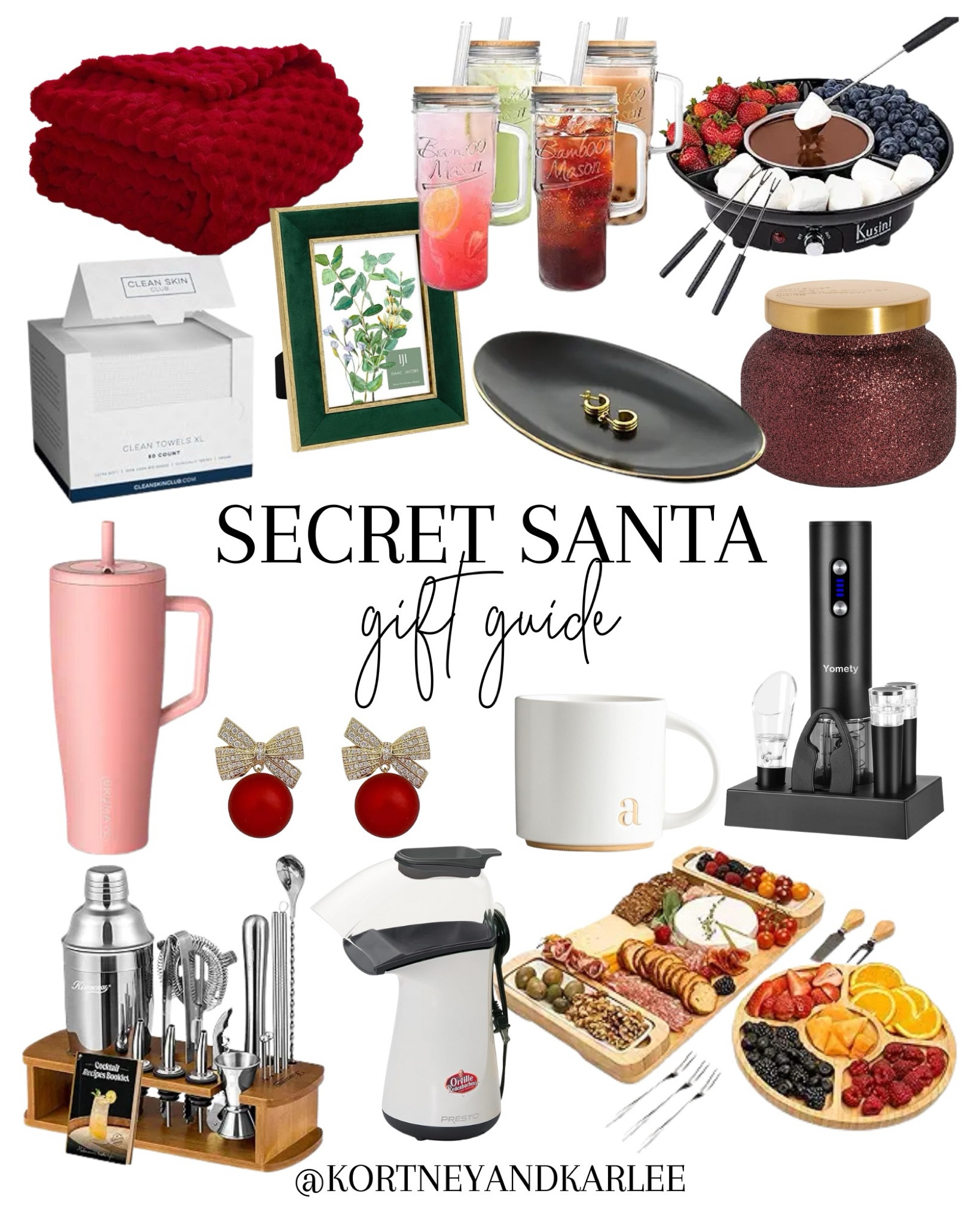 Secret Santa Gift Guide!

Kortney and Karlee | #kortneyandkarlee 

#LTKfindsunder50 #LTKfindsunder100 #LTKstyletip