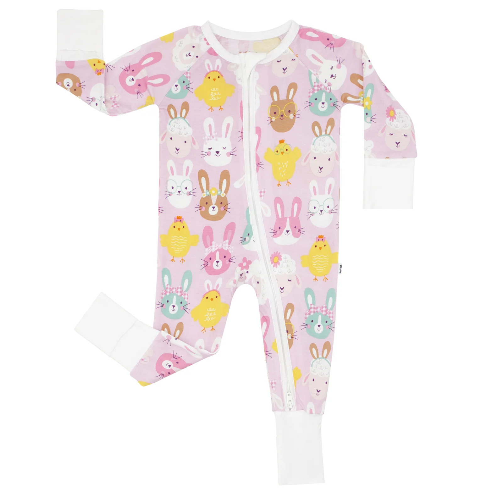 Pink Pastel Parade Zippy | Little Sleepies