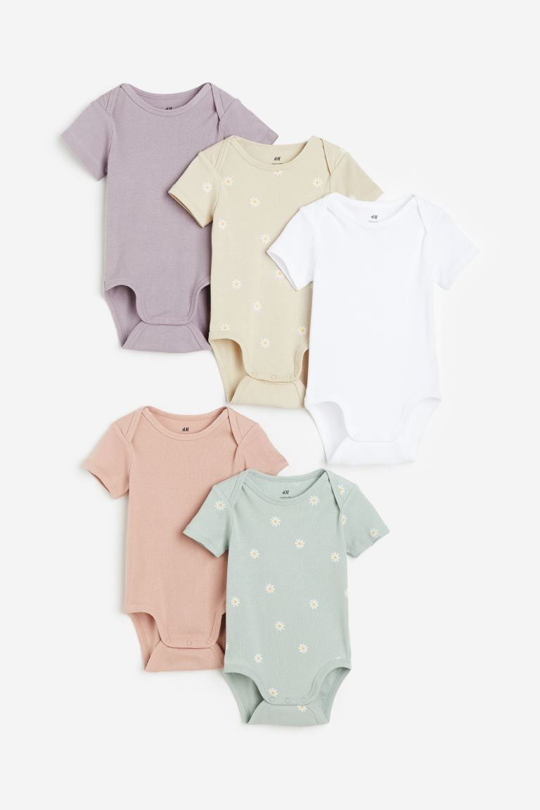 5er-Pack Baumwollbodys | H&M (DE, AT, CH, NL, FI)