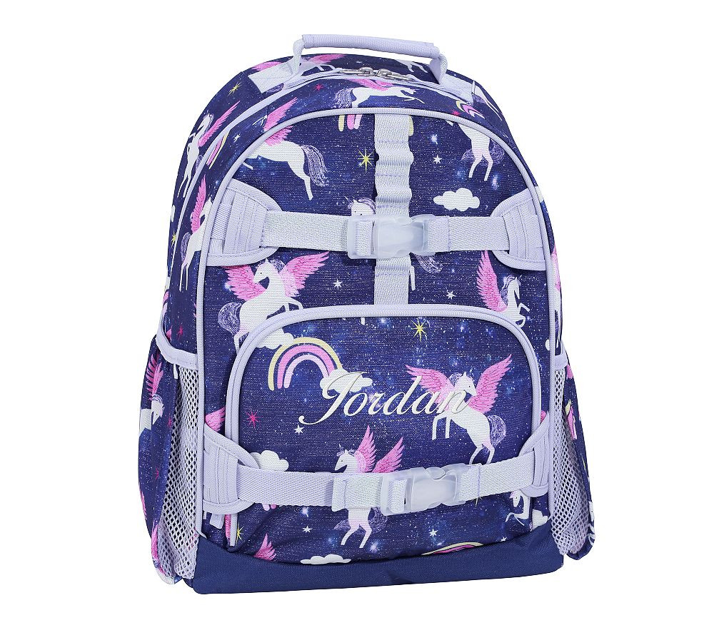 Mackenzie Celestial Pegasus Night Shimmer Backpack | Pottery Barn Kids