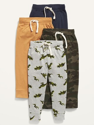 Unisex 4-Pack Jersey Joggers for Toddler | Old Navy (US)