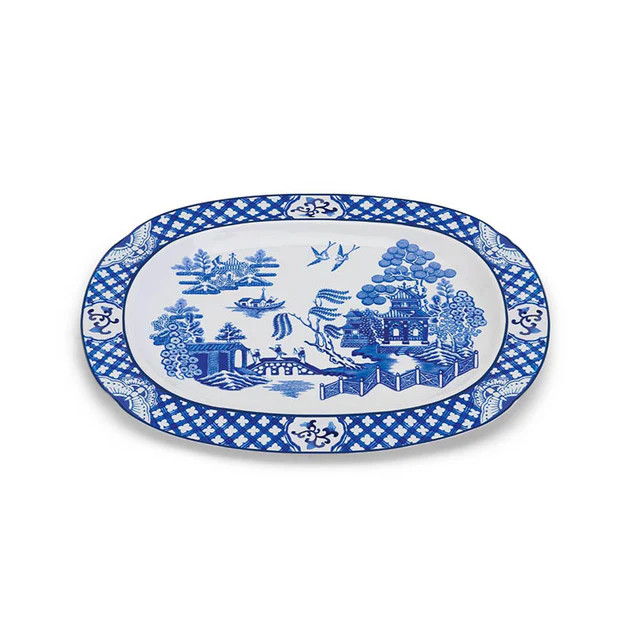 Chinoiserie Serving Platter | Cailini Coastal