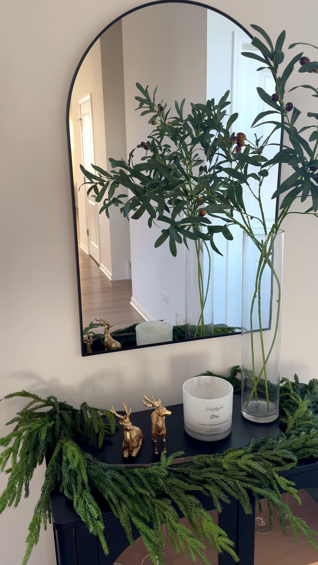 Love this Garland on our Nathan James Console!

#LTKHome #LTKHoliday