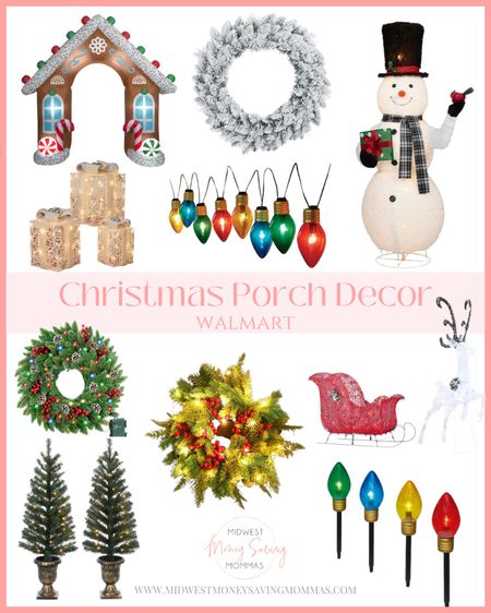 Christmas Porch Decor from Walmart 

Walmart finds | Christmas porch decor | Christmas decor | Christmas tree | outdoor decor | holiday decor 

#LTKhome #LTKHoliday #LTKSeasonal