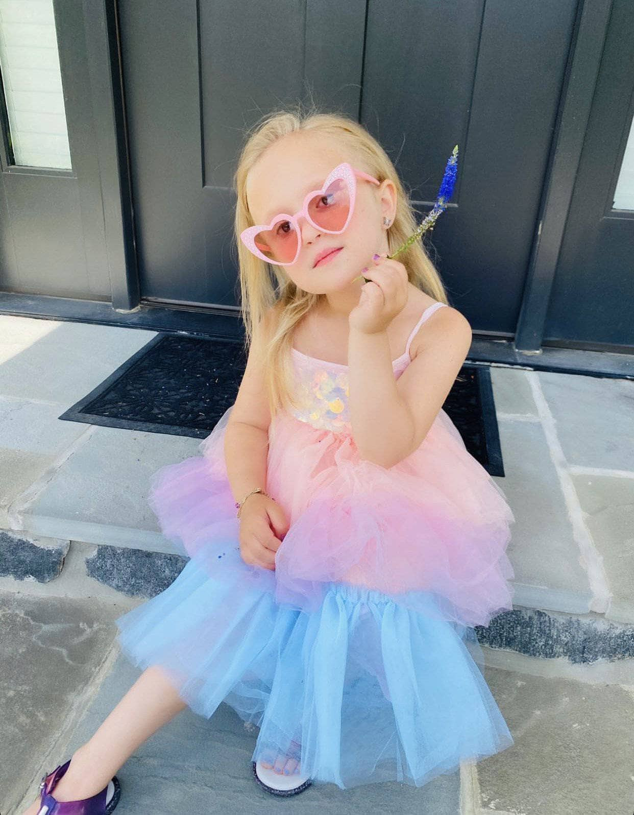 Paillette Ombre Tutu Dress | Lola + The Boys