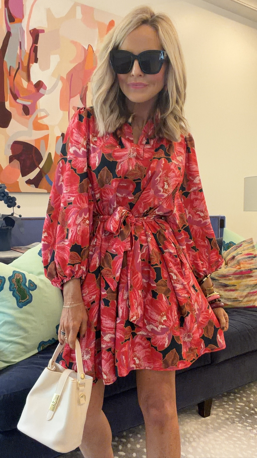 bold florals get a beautiful update for fall with this fit and flare mini must from my @Avara debut!! wearing XS and runs TTS •

#LTKootd #LTKSeasonal #LTKOver40