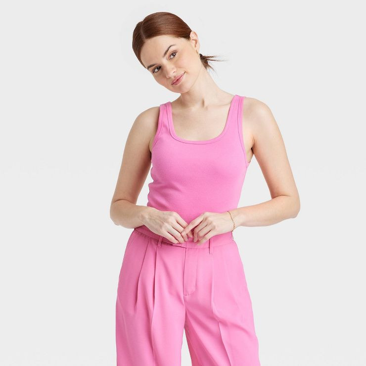 Women's Slim Fit Tank Top - A New Day™ | Target